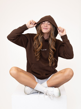 Load image into Gallery viewer, Cozy Fleece Paradise Hoodie | MOCHA BROWN