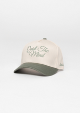 Load image into Gallery viewer, “Quiet the Mind” Canvas Trucker Hat | SAGE