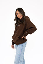 Load image into Gallery viewer, Cozy Fleece Paradise Hoodie | MOCHA BROWN