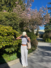 Load image into Gallery viewer, “Quiet the Mind” Canvas Trucker Hat | SAGE