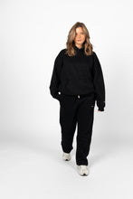 Load image into Gallery viewer, Wide Leg Sweatpants | ONYX BLACK