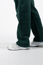 Load image into Gallery viewer, Wide Leg Sweatpants | FOREST GREEN