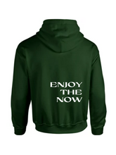 Load image into Gallery viewer, Enjoy The Now Hoodie | Forest Green