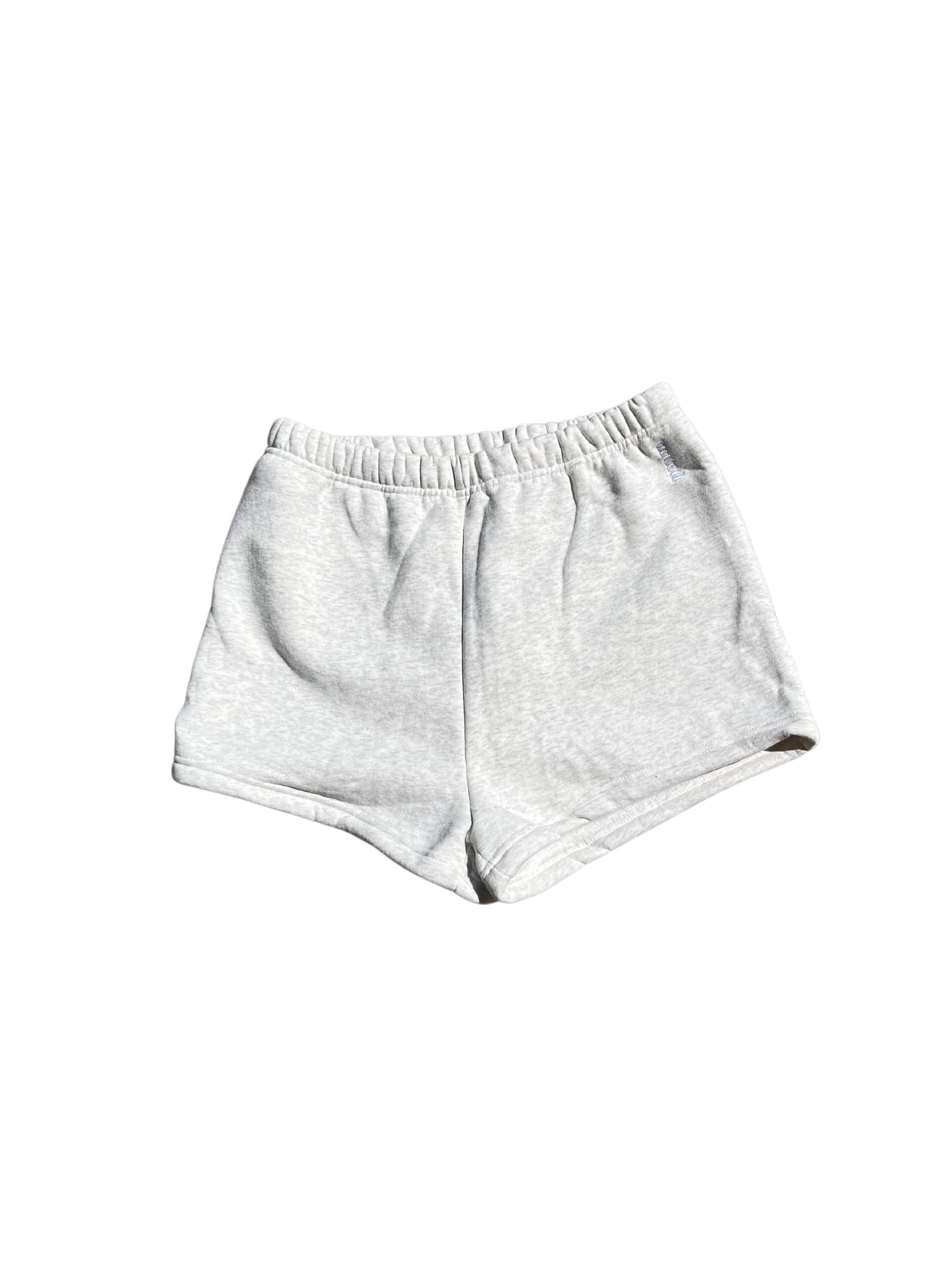 Grey cotton shorts womens online