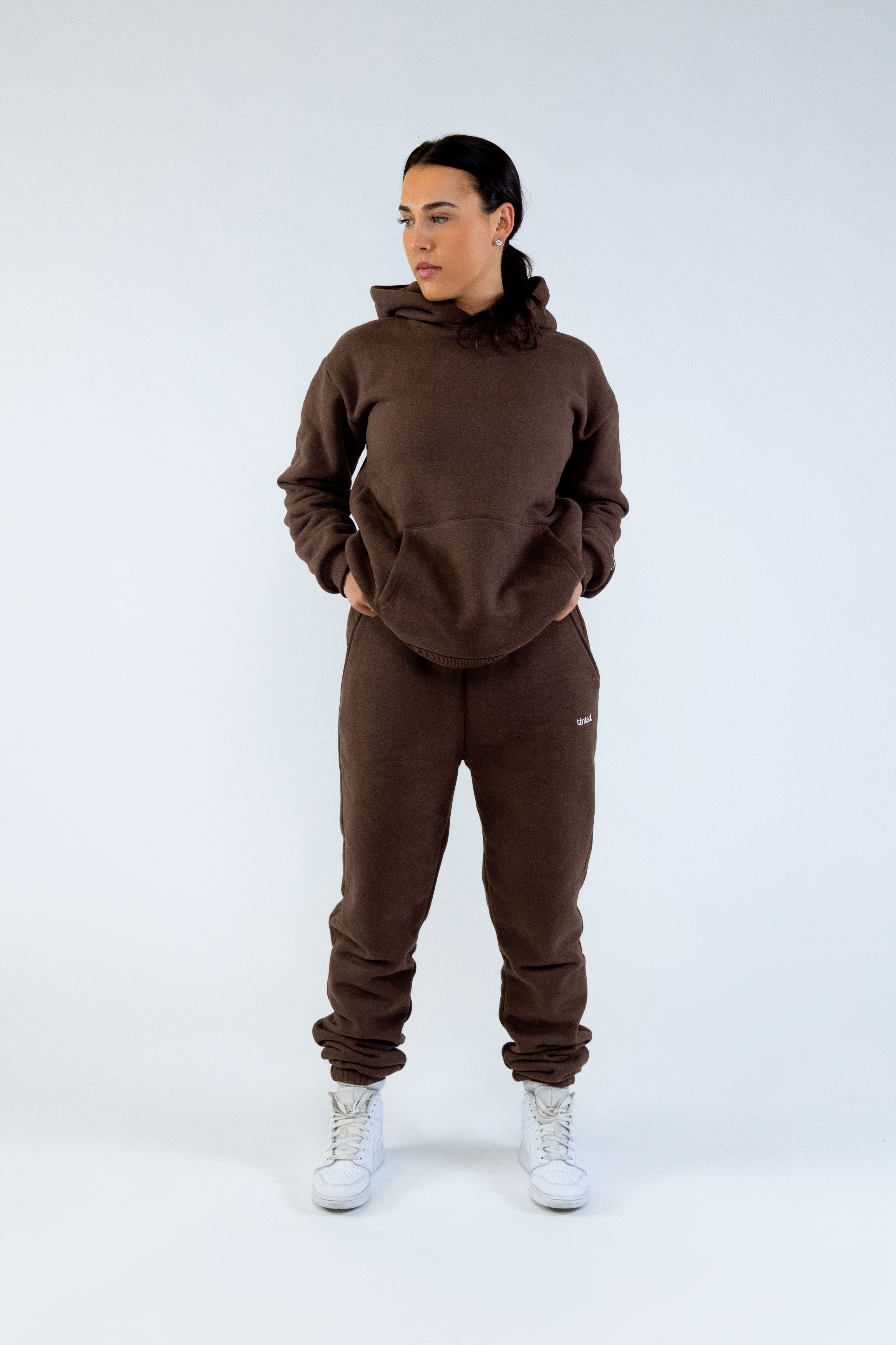 Mocha Brown Hoodie  AUTUMN COLLECTION – Tinted Apparel