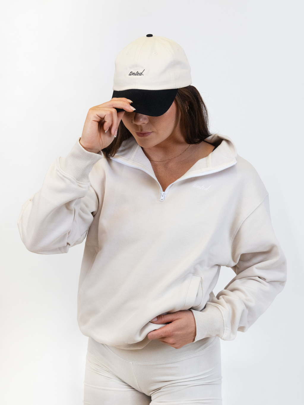 Two Tone Hat | BLACK