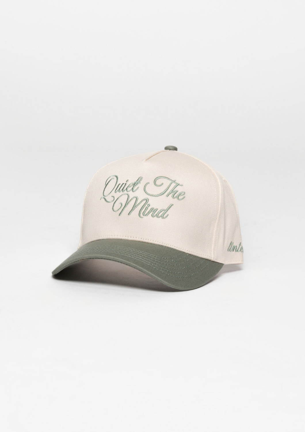 “Quiet the Mind” Canvas Trucker Hat | SAGE