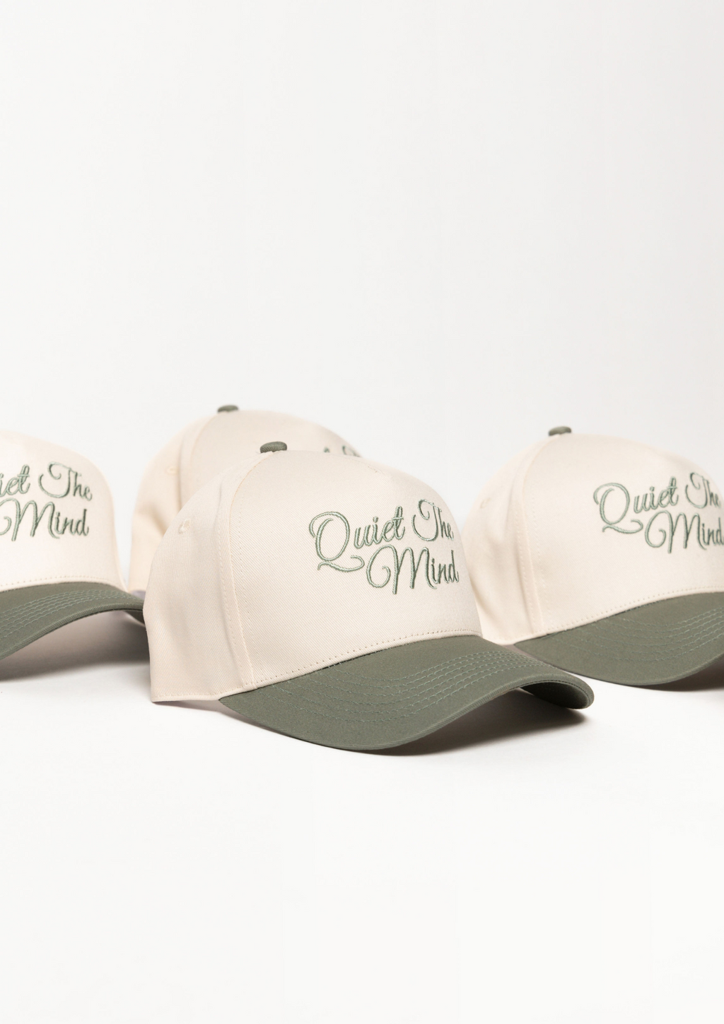 “Quiet the Mind” Canvas Trucker Hat | SAGE