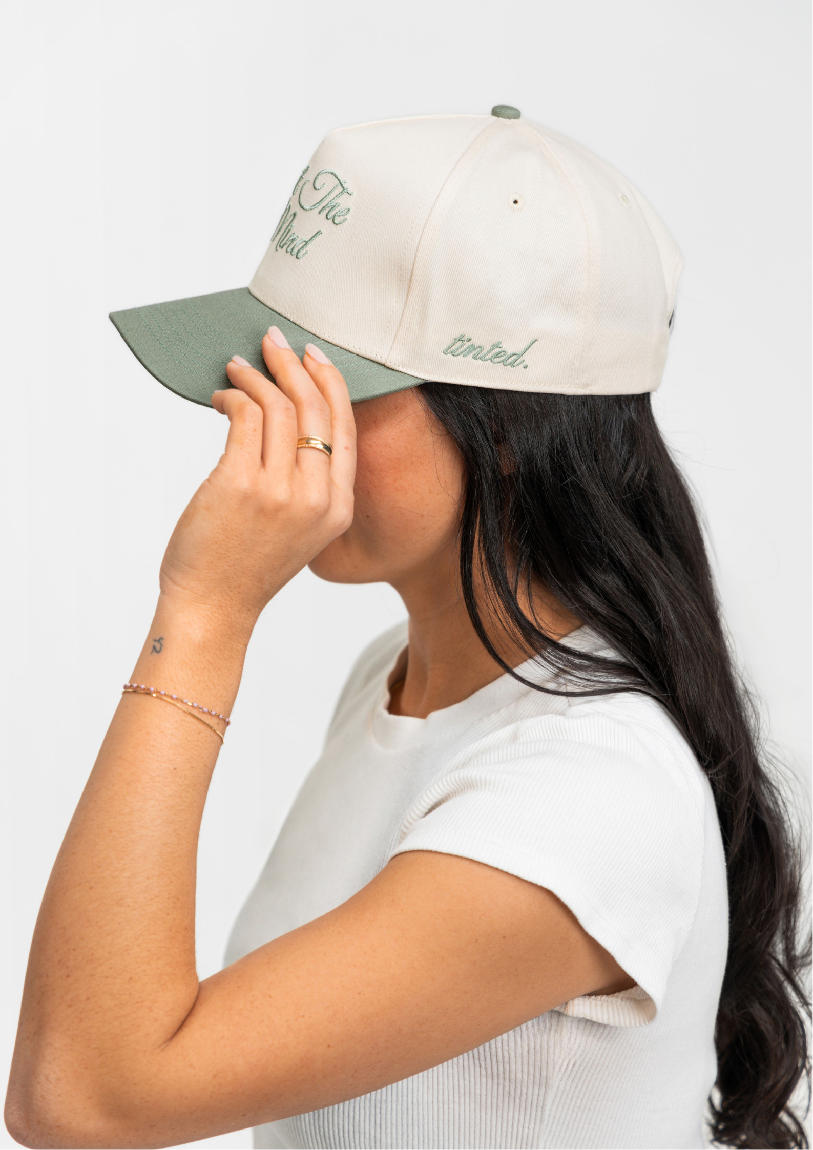 “Quiet the Mind” Canvas Trucker Hat | SAGE