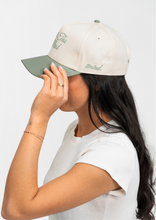 Load image into Gallery viewer, “Quiet the Mind” Canvas Trucker Hat | SAGE
