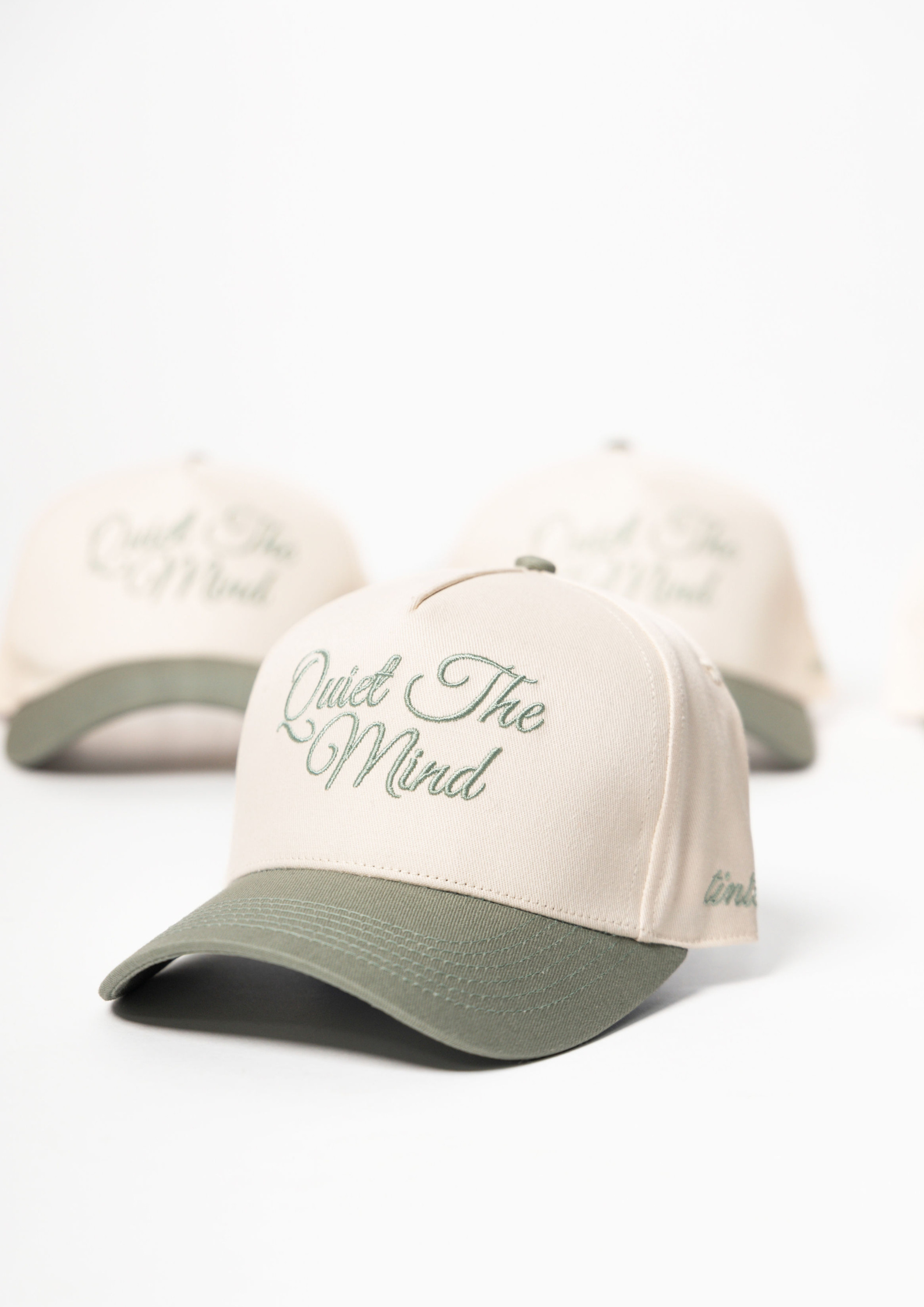 “Quiet the Mind” Canvas Trucker Hat | SAGE