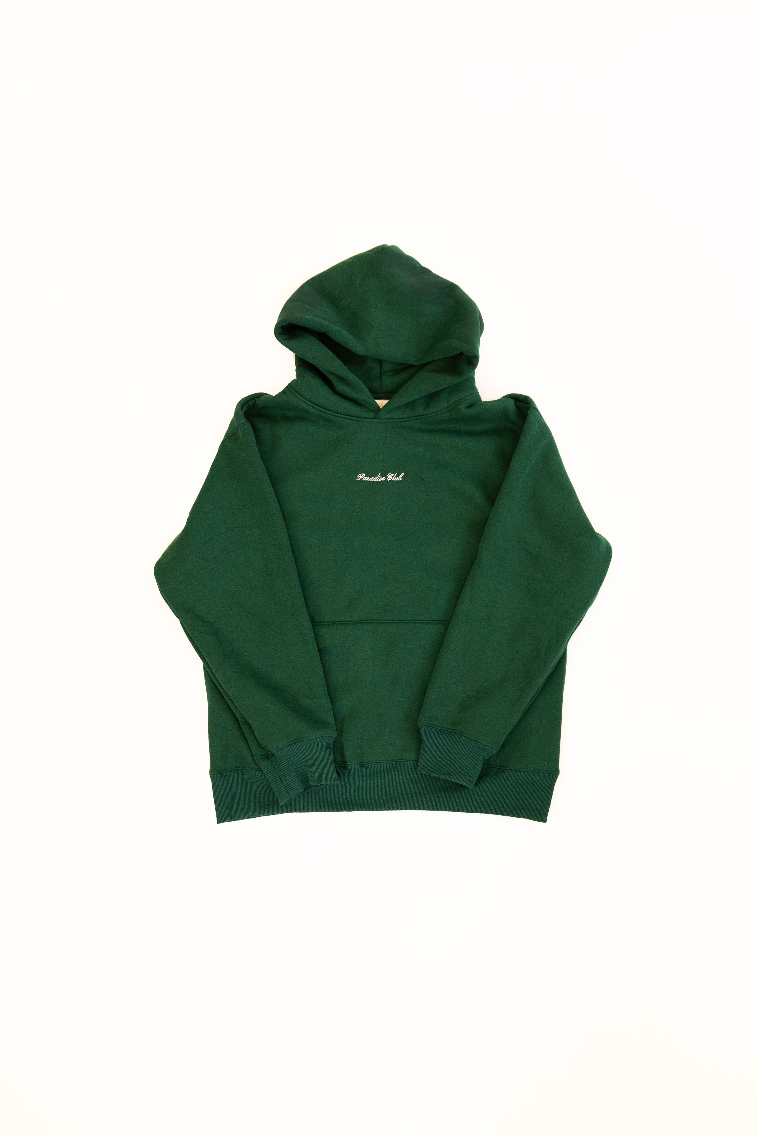 Cozy Fleece Paradise Hoodie | FOREST GREEN