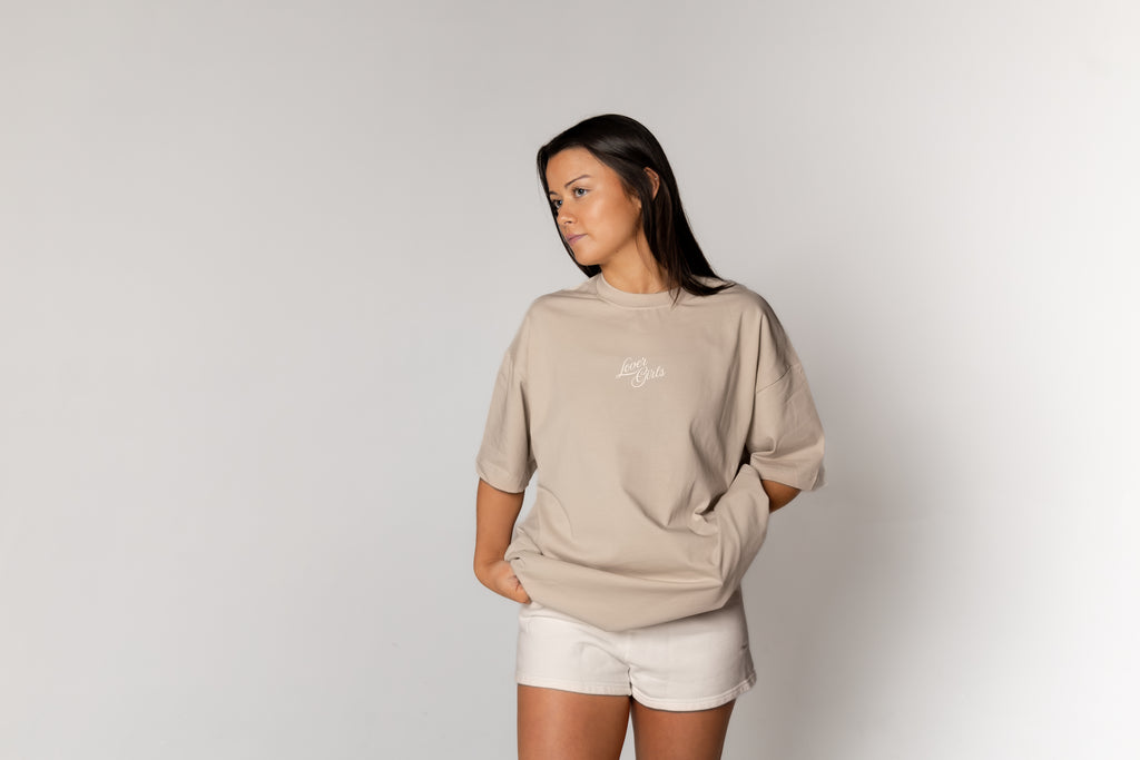 Lover Girls Tee | CHAMPAGNE