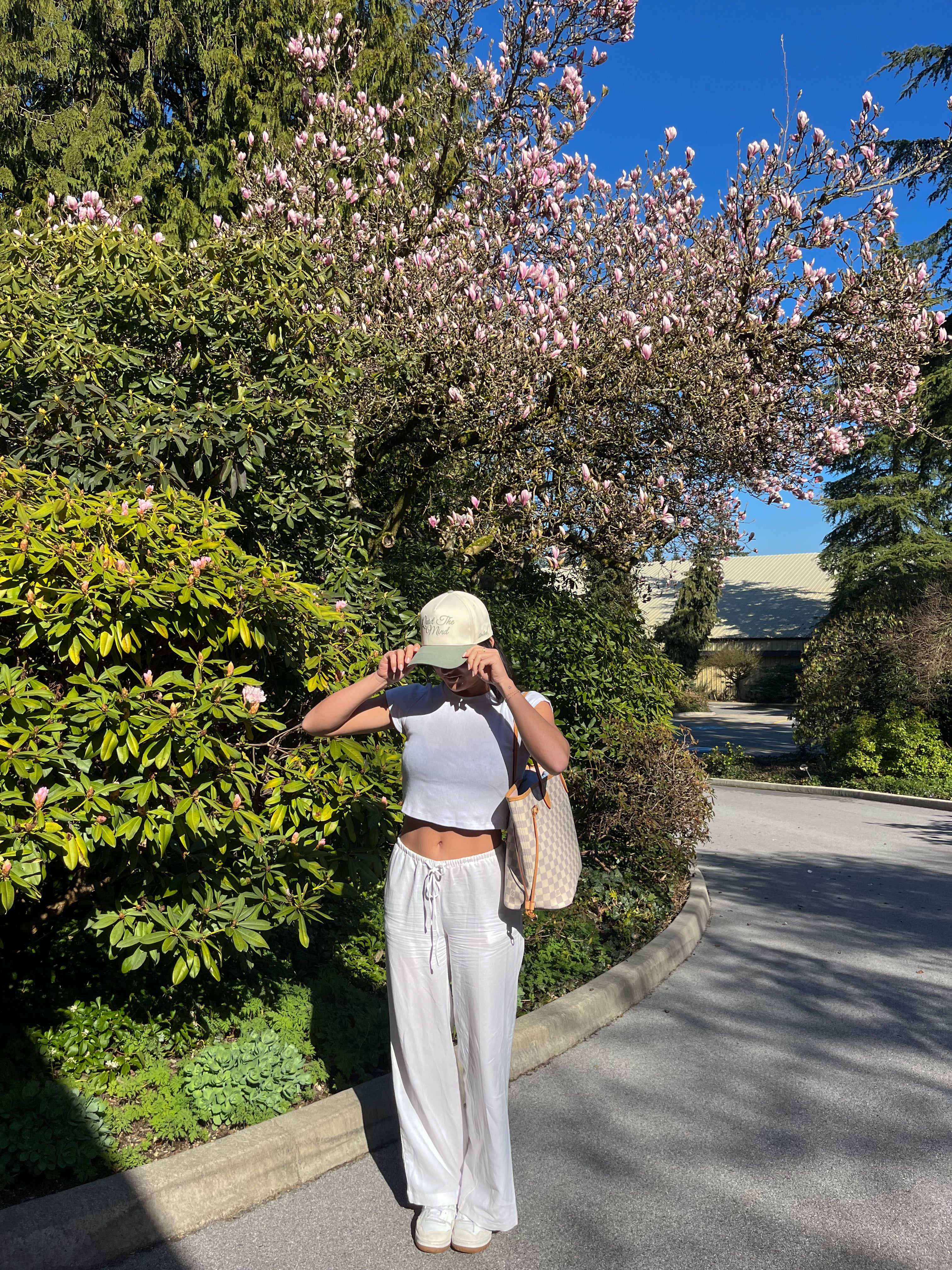 “Quiet the Mind” Canvas Trucker Hat | SAGE