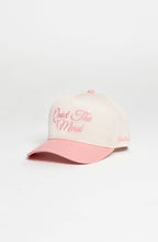 Load image into Gallery viewer, “Quiet the Mind” Canvas Trucker Hat | BABY PINK
