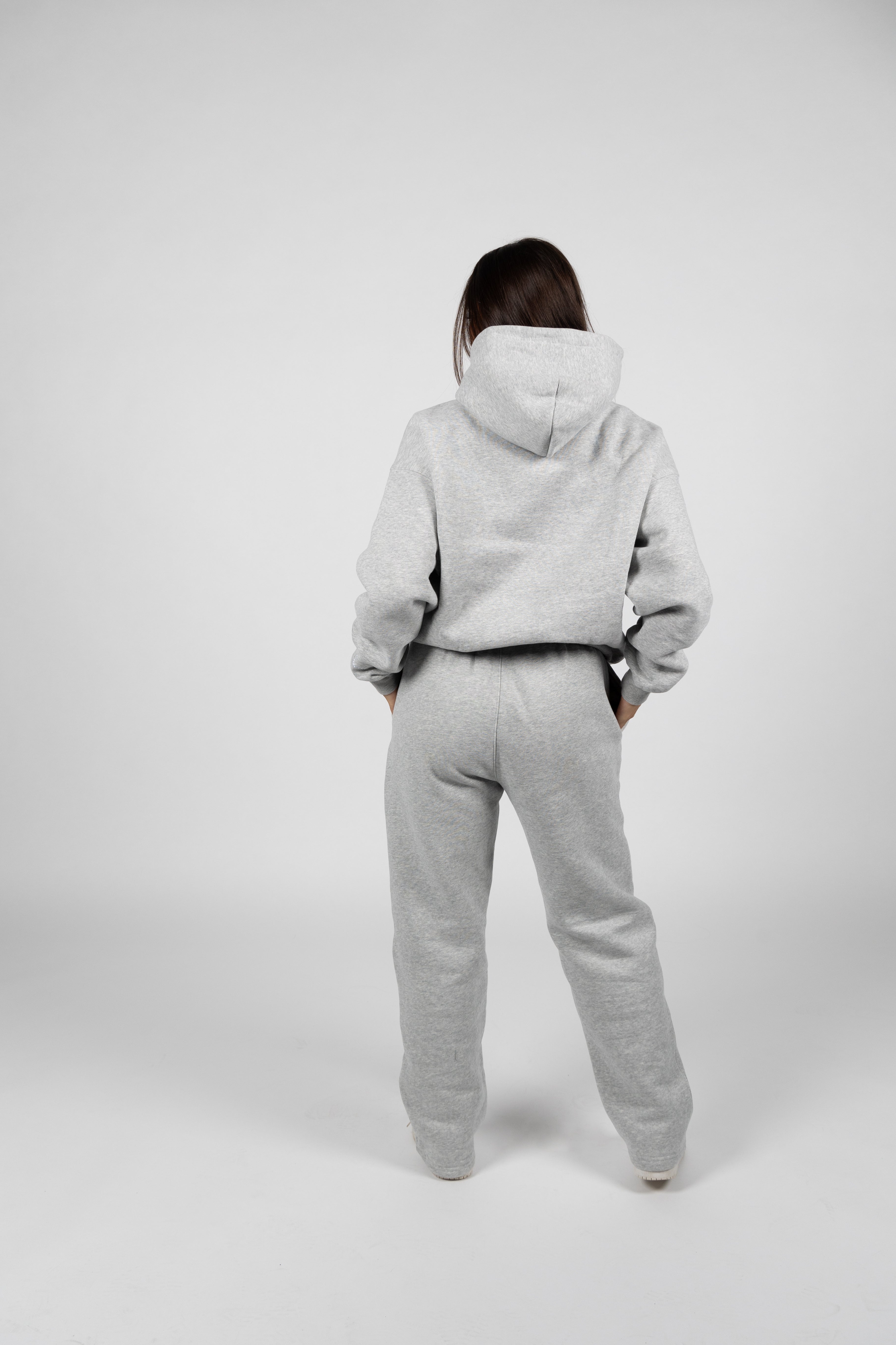 Wide Leg Sweatpants | CLOUD GREY