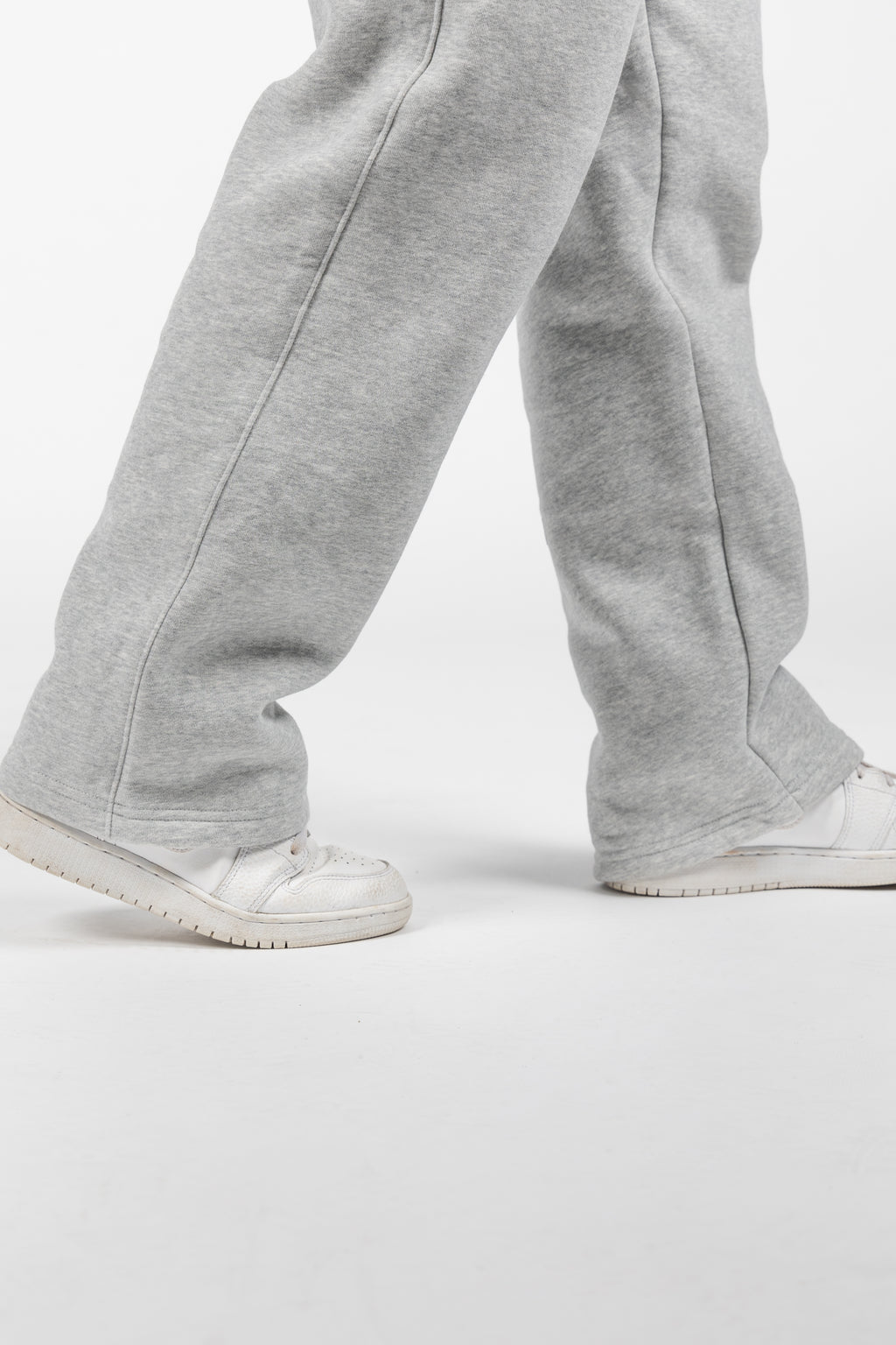 Wide Leg Sweatpants | CLOUD GREY