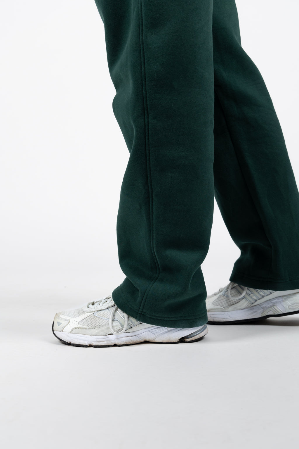 Wide Leg Sweatpants | FOREST GREEN