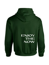 Load image into Gallery viewer, Enjoy The Now Hoodie | Forest Green
