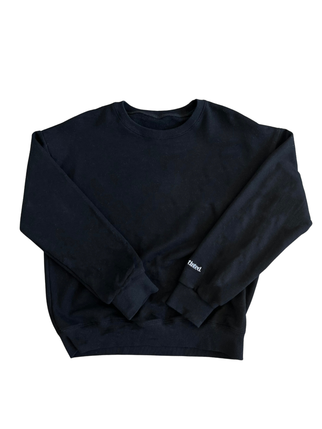 Onyx Black Crewneck | CORE COLLECTION