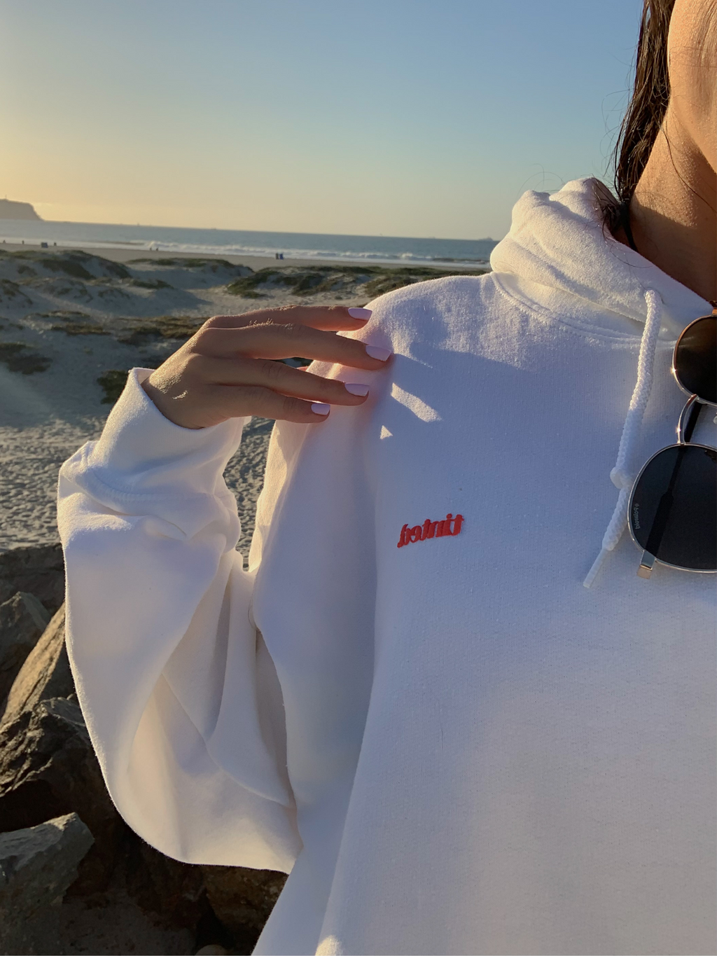Protect Your Peace Of Mind Hoodie | Cherry Red