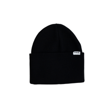 Load image into Gallery viewer, MIDNIGHT BLACK BEANIE | THE EVERYDAY COLLECTION - Tinted Apparel
