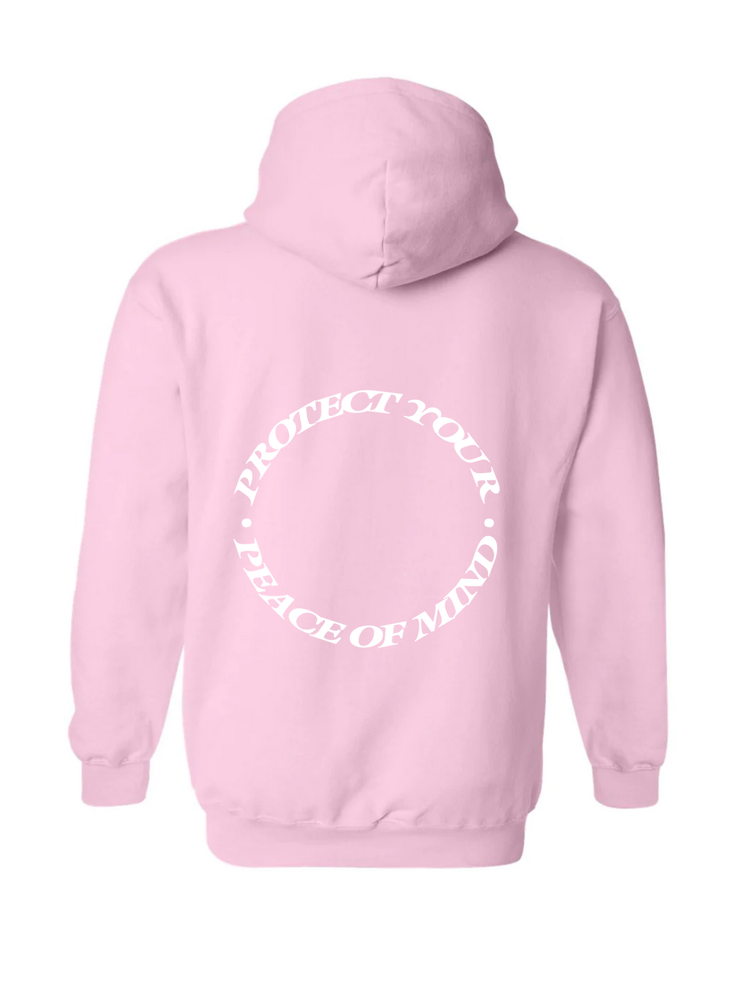 Protect Your Peace Of Mind Hoodie | Baby Pink