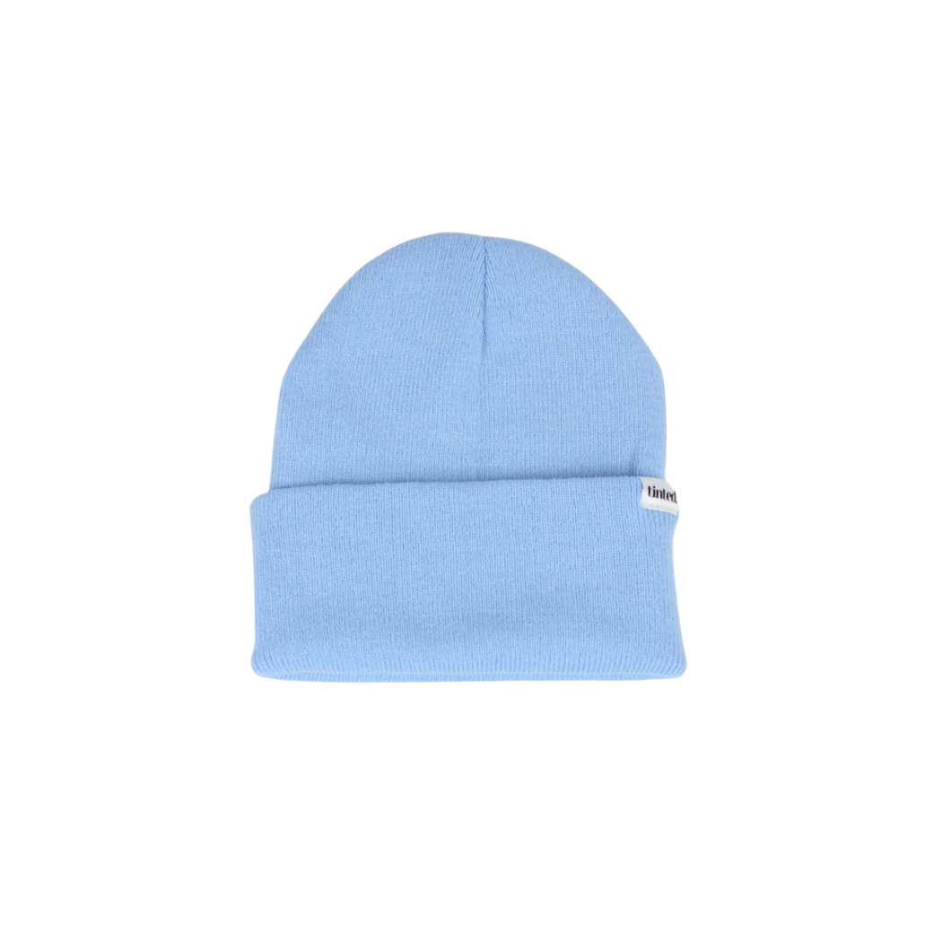 BABY BLUE BEANIE | PASTEL BEANIE COLLECTION - Tinted Apparel