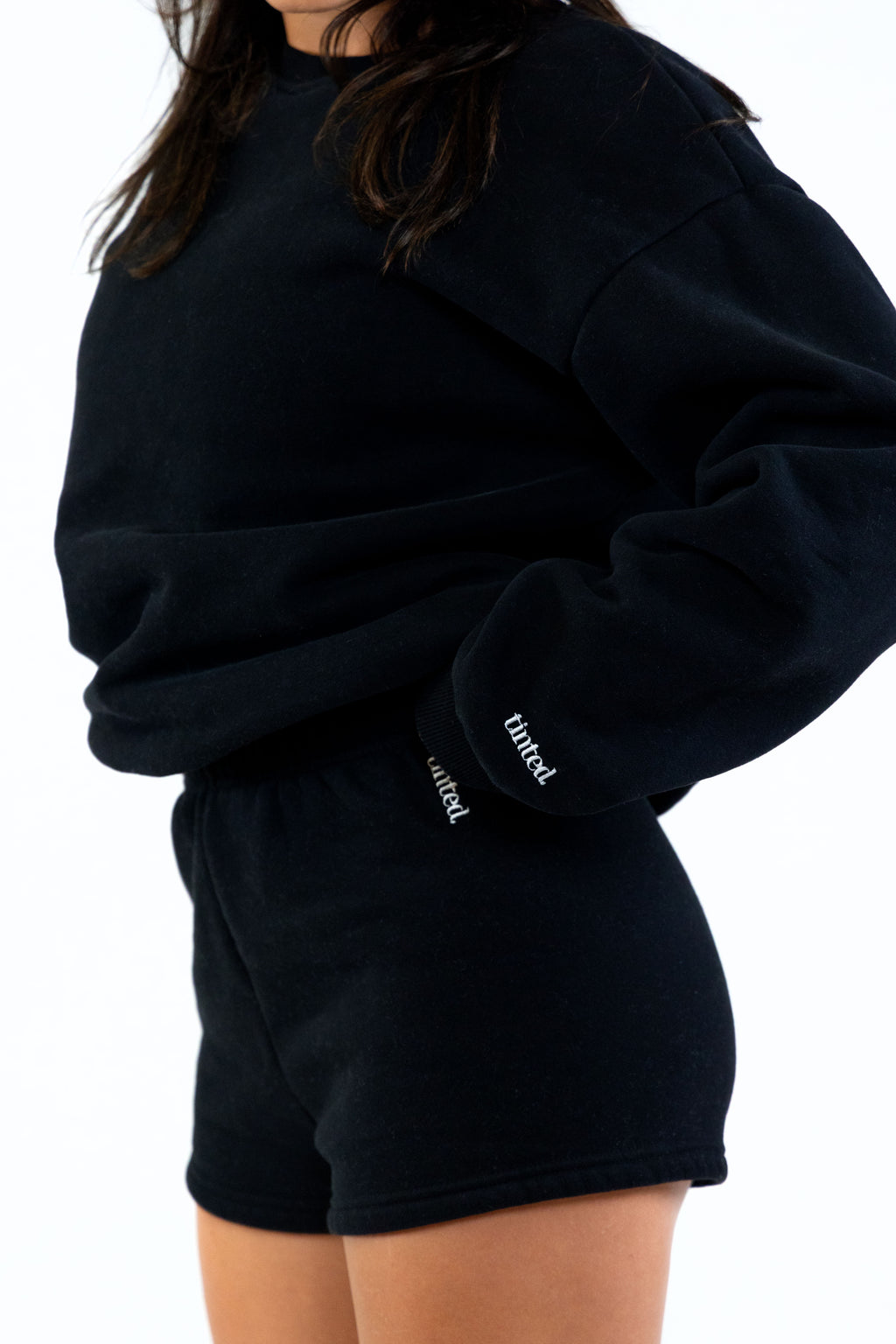 Onyx Black Crewneck | CORE COLLECTION