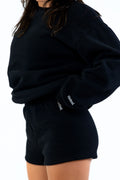 Onyx Black Crewneck | CORE COLLECTION