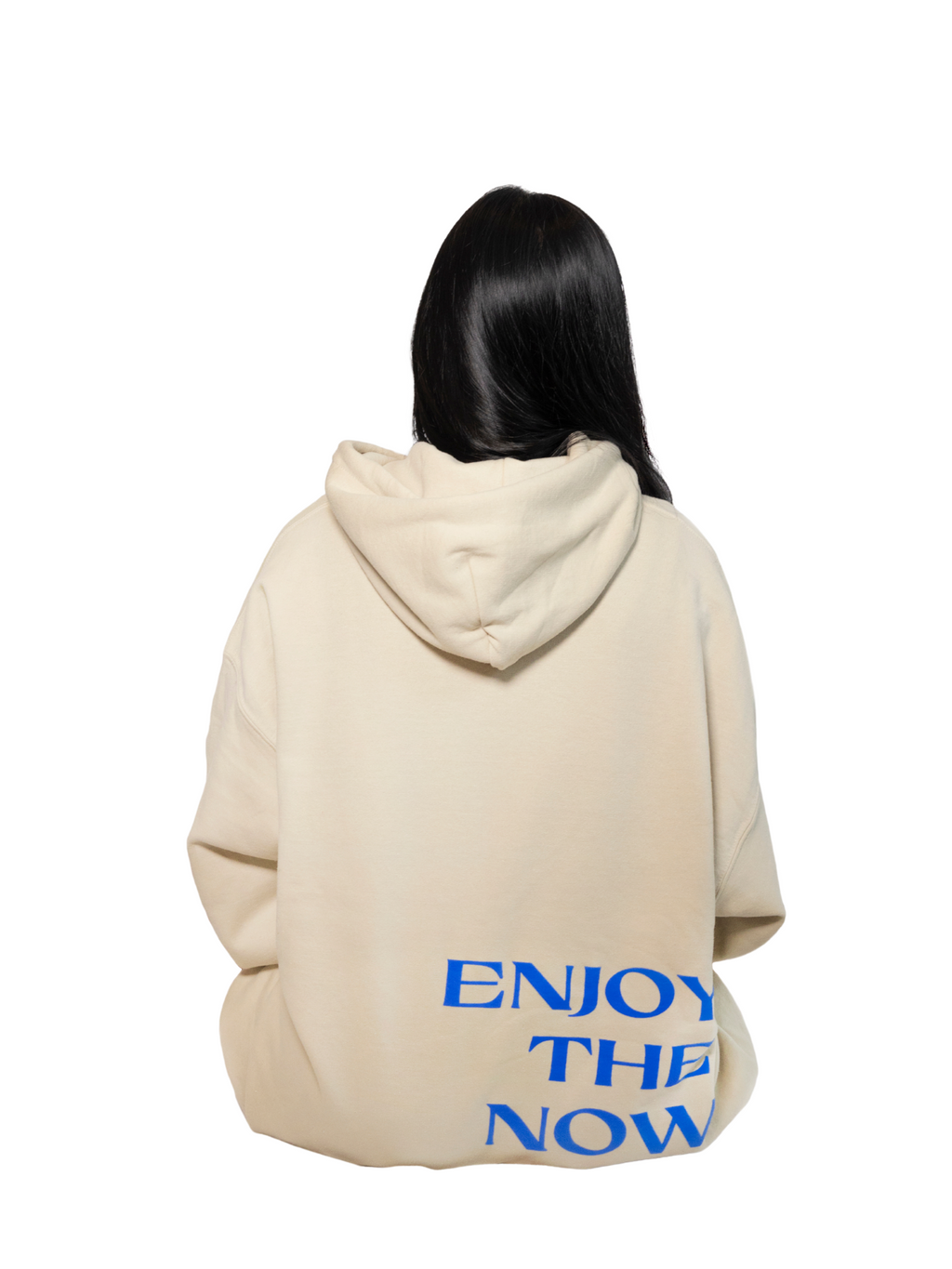 Enjoy The Now Hoodie | Sand